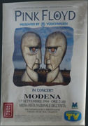 Advert poster Modena 17-9-94